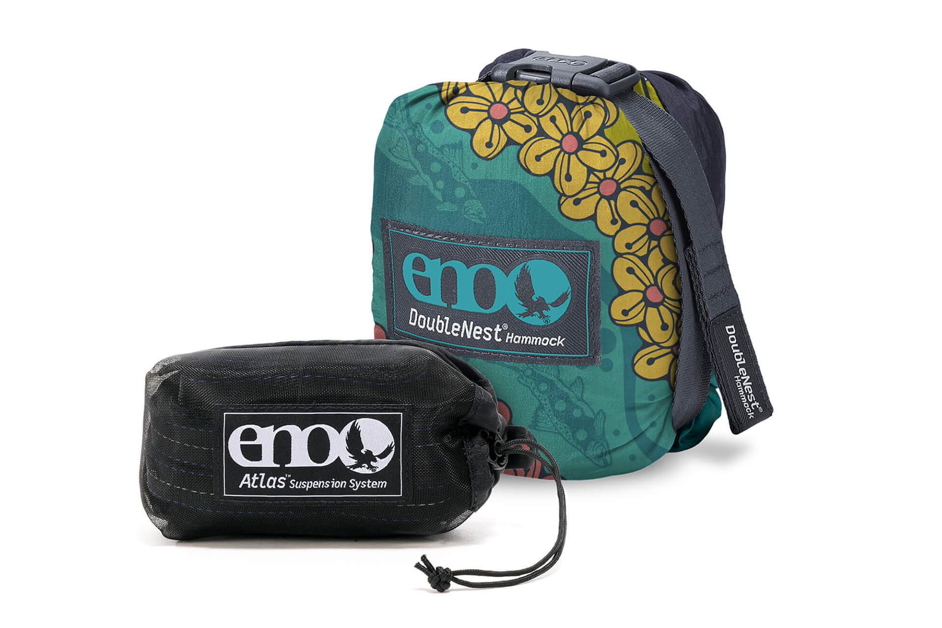 DoubleNest Hammock Print + Atlas Straps Bundle - Image 2