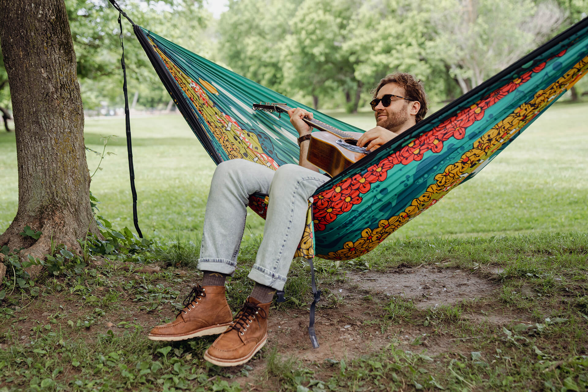 DoubleNest Hammock Print + Atlas Straps Bundle - Image 3