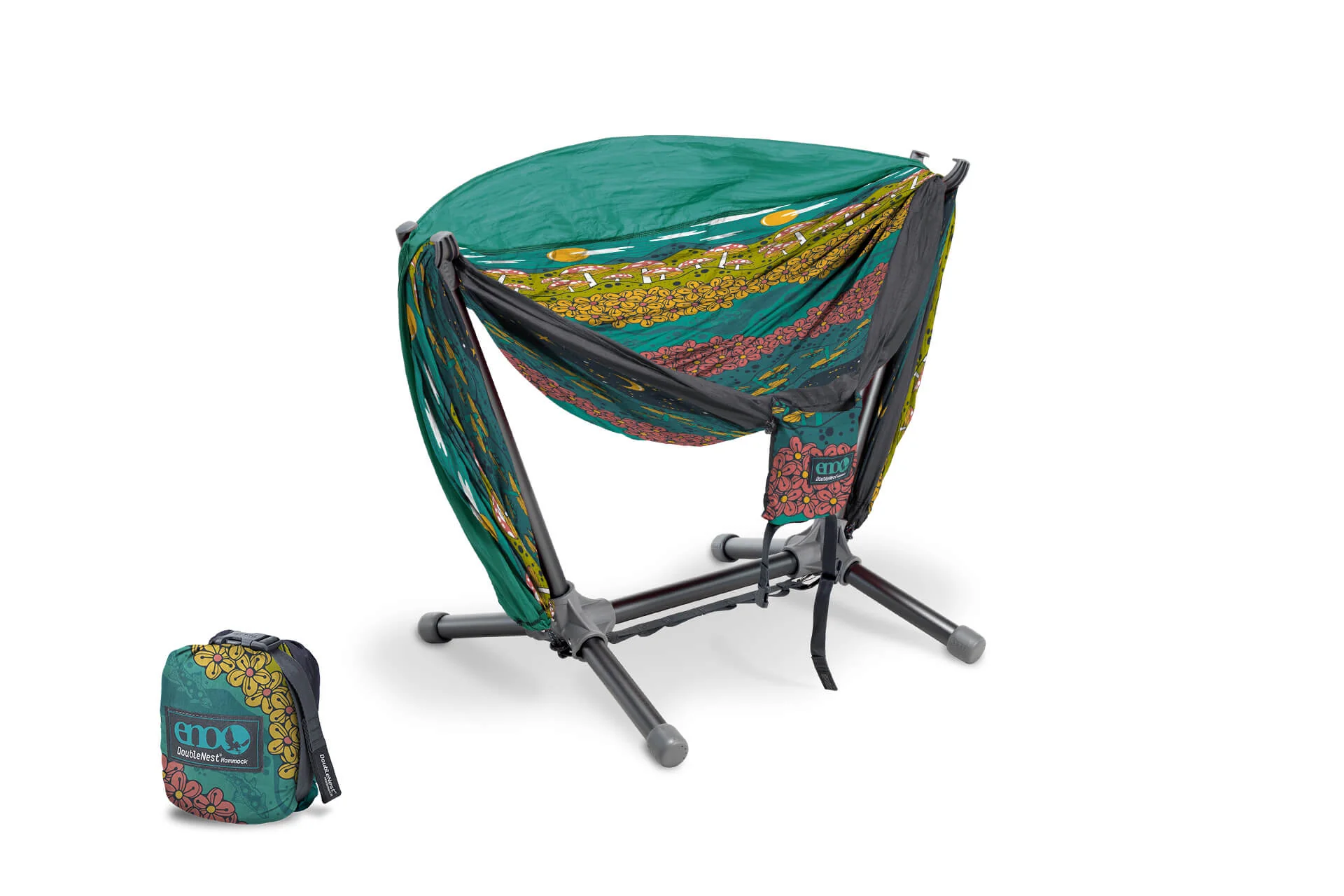 DoubleNest Hammock Print + Parklite Stand Bundle - Image 10