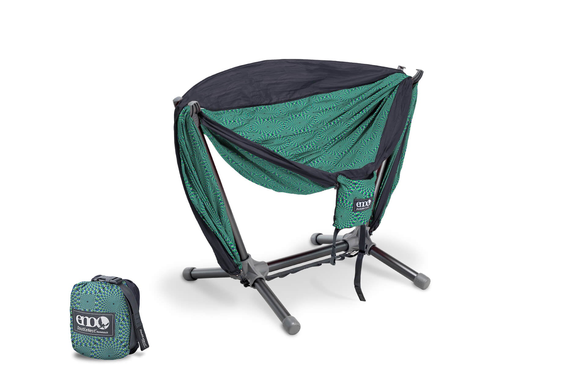 DoubleNest Hammock Print + Parklite Stand Bundle - Image 13