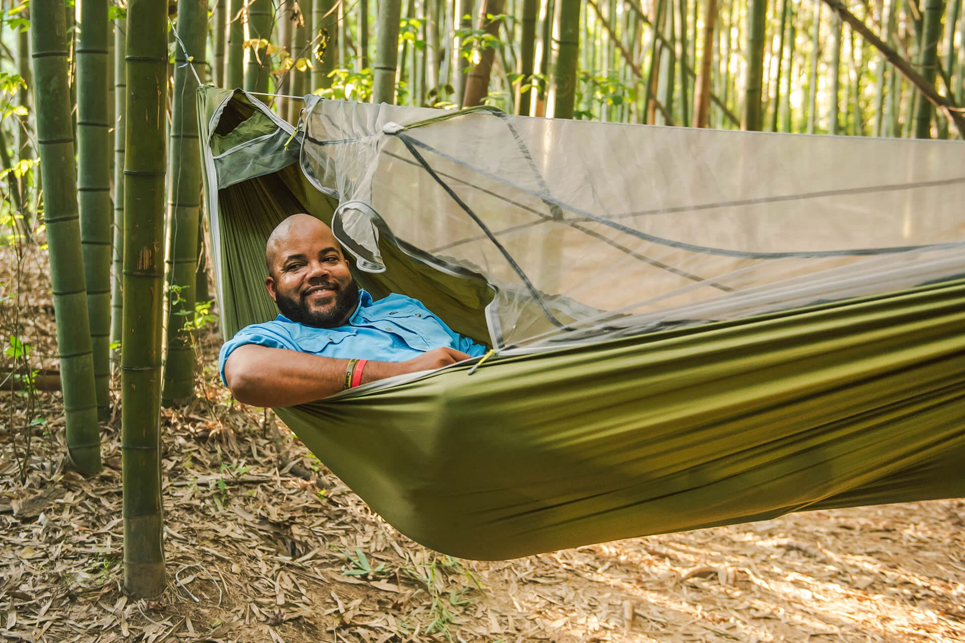 JungleNest Hammock + Helios Straps Bundle - Image 6