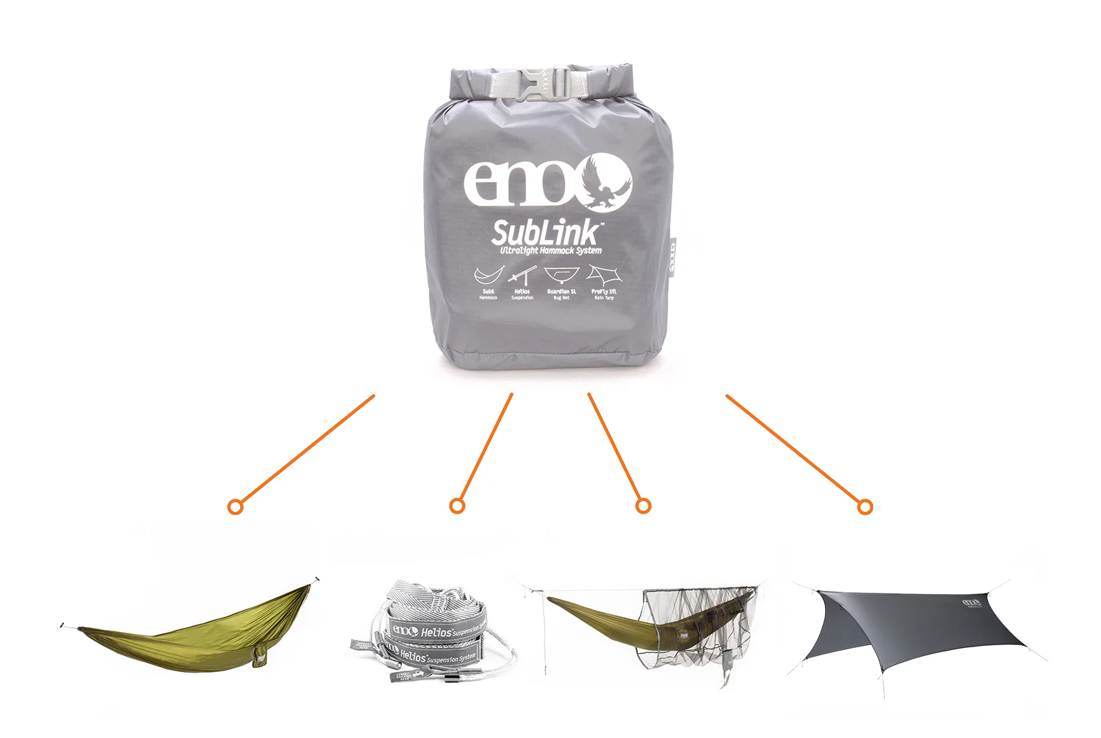 SubLink™ Ultralight Hammock System - Image 5